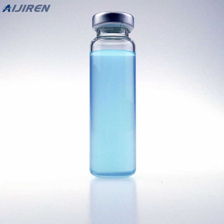 Certified graduated GL45 square bottles supplier